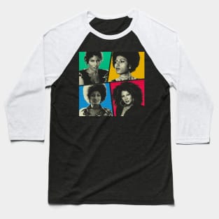 Pam Grier Comics Baseball T-Shirt